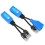 2x Splitter RJ45 POE Adapter Kabel-Kit 3