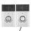 2.4GHz Mini Portable Dual Way Voice Intercom Wireless Doorbell System 4