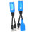2x Splitter RJ45 POE Adapter Kabel-Kit 2