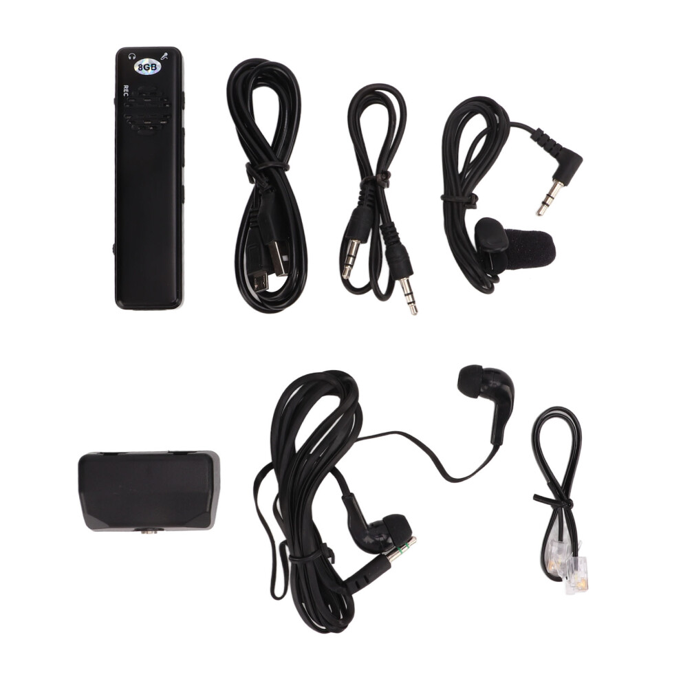 Digital Voice Recorder Zinc Alloy 200mAh Rechargeable HD Screen-image-OPC-PMK5NXF-NEW