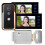 2 Monitor RFID IR Camera 7in Wired Intercom with Electric Lock 3