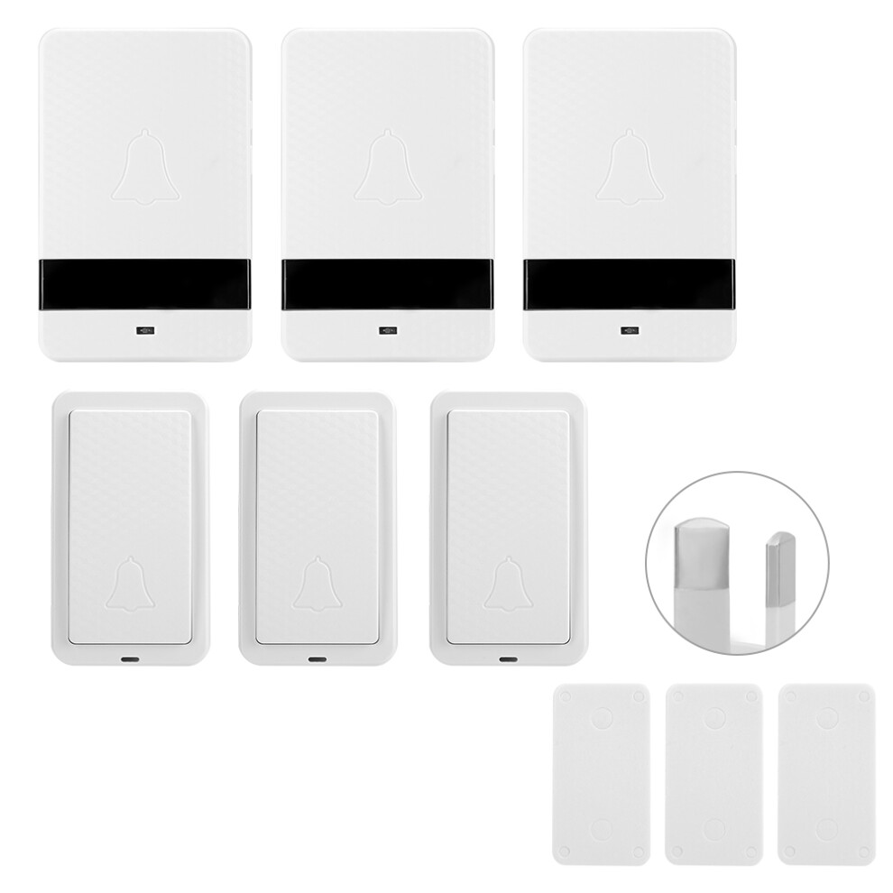Self Powered Ip68 28 Chime Wireless Doorbell Model A 604725162472