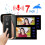 2 Monitor RFID IR Camera 7in Wired Intercom with Electric Lock 4