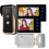 2 Monitor RFID IR Camera 7in Wired Intercom with Electric Lock 2