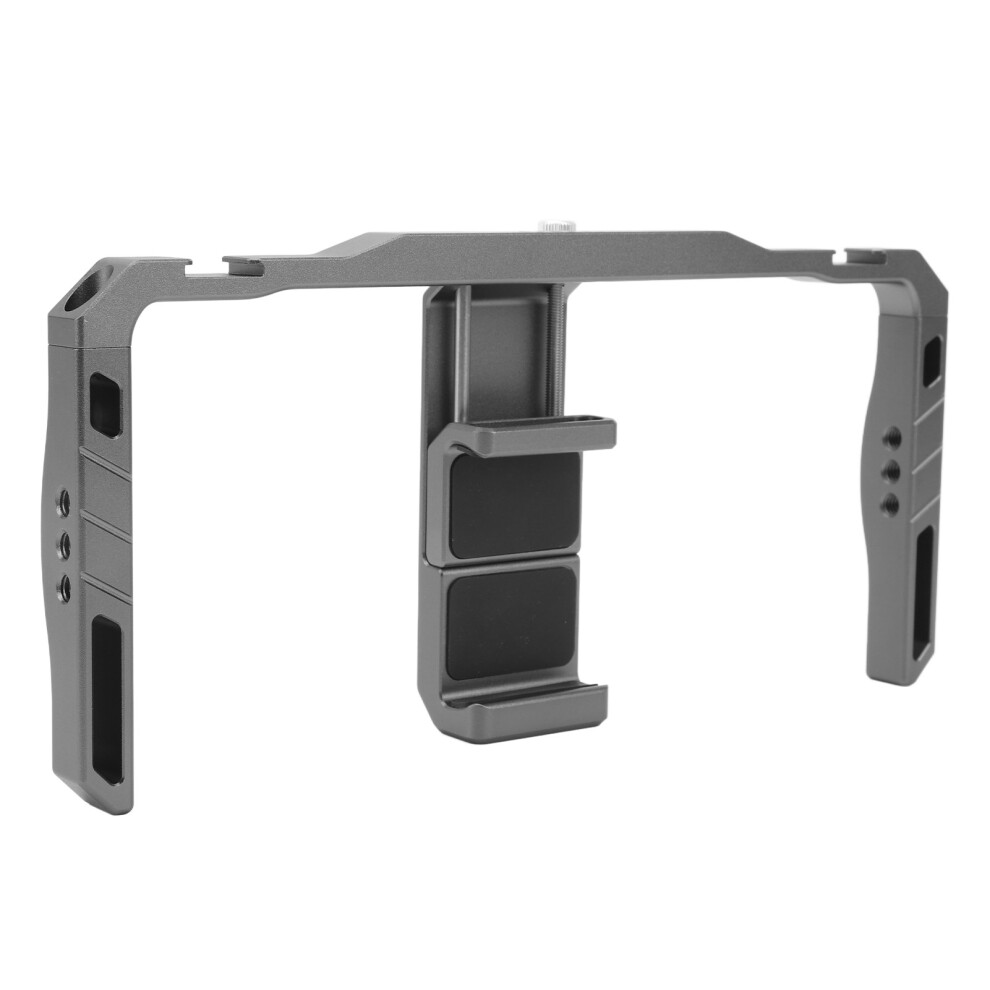 Aluminium Alloy Phone Video Cage Dual Handles Portable Rig 643505112757