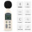 Handheld-LCD-Schallpegelmesser 30-130dBA USB 5