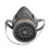 POWECOM 3600 Half Face Gas Mask with Filter 5