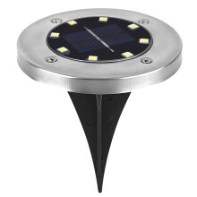 4-LED Solarbodenleuchte wasserdicht für Gartenweg