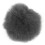 (Grey) Artificial Fur Lavalier Mic Windscreen Lapel Clip On Black White 3