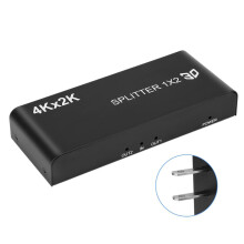 4K HDMI 60Hz 3D Video-Switcher Splitter 1-in-2-out