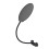 Foldable Pop Filter Mic Dual Layer Wind Screen 360 Gooseneck Clip 4