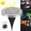 4-LED Solarbodenleuchte wasserdicht für Gartenweg 4