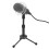 Dynamic Mic Stand Volume Control LED 3 Pickup Mode Sound Card 3.5mm 4
