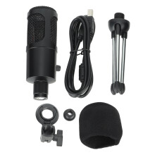 Condenser Microphone Bundle Noise Reduction USB PC Gaming Livestream