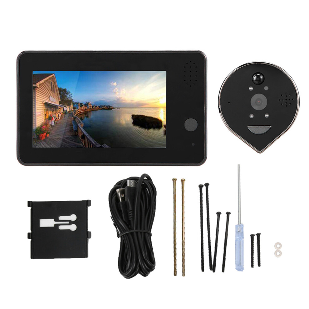 Smart Infrared Wifi Doorbell With App Remote View 604725161611