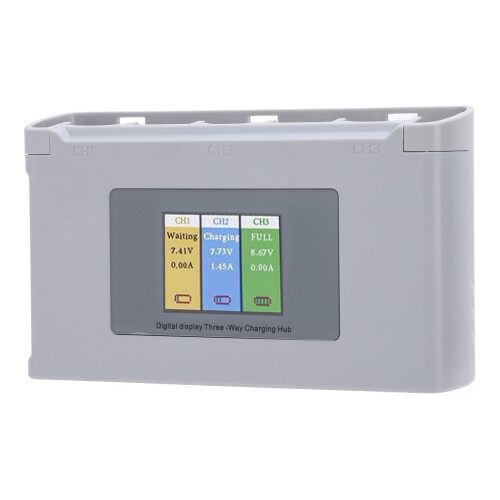 Drone 3 Battery Charger Hub ABS Shockproof USB with Digital Display 2