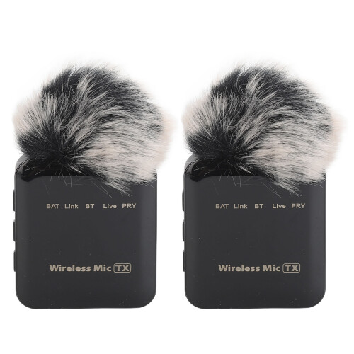 Dual Wireless Lavalier Mic for Phone Laptop Video Interview 1