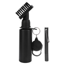 (Black) Club Cleaner Brush 150ml Anti-Leakage Water Brush Groove Sharpener