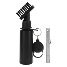 (Silver) Club Cleaner Brush 150ml Anti-Leakage Water Brush Groove Sharpener