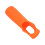 (Orange) Silicone Stabilizer Protective Cover with Accurate Holes Grey 3