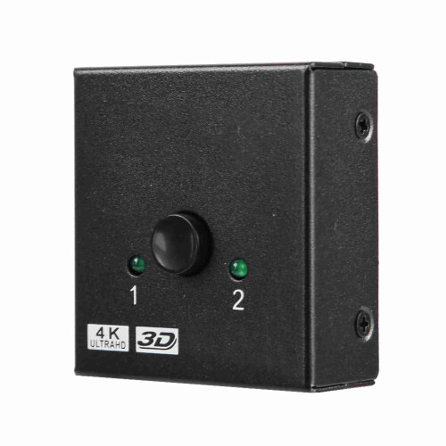 4K Bi-Directional HDMI-Switcher 2Kx4K HD-Audio 1