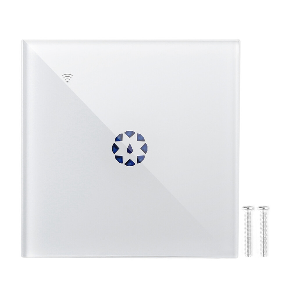 Smart Wifi Touch Panel Voice Control Switch (White) 604725161796