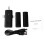 Wireless Lavalier Mic System 3 in 1 Noise Reduction Clip On Lapel Mic 1