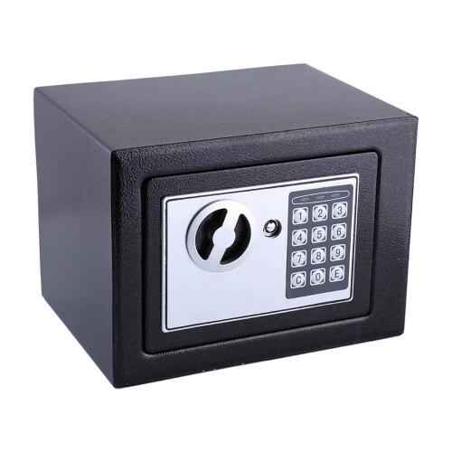 6,4L Digitaler Safe für Zuhause Büro Schwarz 2