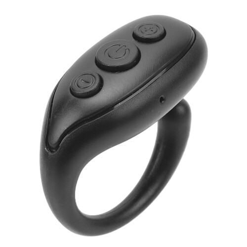 (Black) Remote Control Page Turner Phone Ring Click Device JX 03 Pink 1
