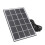 3W 5V Solar Panel Monocrystalline for Camera Fan Flashlight Pump Black 5