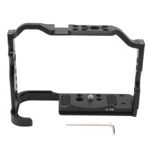 Camera Cage with Cold Shoe Aluminum Alloy Antislip Design for R8