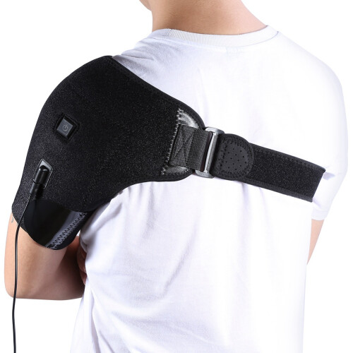Adjustable Shoulder Heating Pad Pain Relief Electric Therapy 1