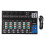 7 Channel Sound Mixer BT USB LED Light Mixing Console Home Stage 1