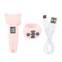(Roseate) Remote Control Page Turner Bluetooth Clicker Camera Shutter White