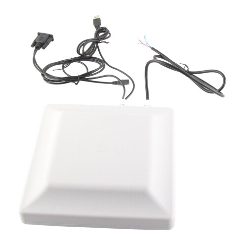 Waterproof UHF RFID Long Range Card Reader Parking Access 110-240V 1