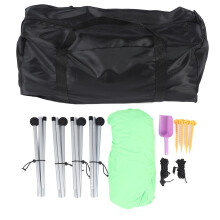 (Green) Beach Tent UPF50 4-Pole Pop Up Shade Canopy Green