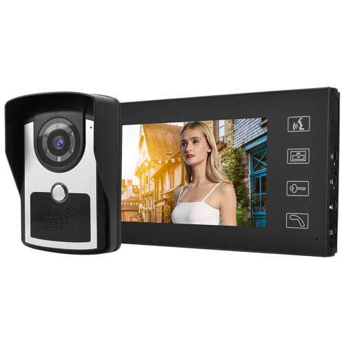 7in Wired Video Intercom Door Camera 4G Memory 2