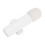 (White) Wireless Lavalier Mic 2.4G Ultra Low Delay 13H Black 2