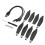 8PCS 2.8 Inch Drone Propellers with Screws and Charging Cable 2