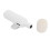 (White) Wireless Lavalier Mic 2.4G Ultra Low Delay 13H Black 3