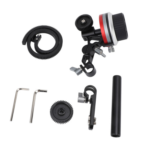 Camera Follow Focus Aluminum Alloy Mirrorless Focus Puller Lens Gear 1