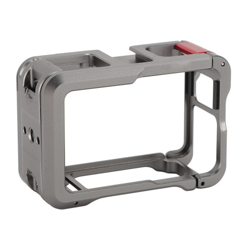 Action Camera Cage with Magnetic Base for OSMO ACTION 3 4 2