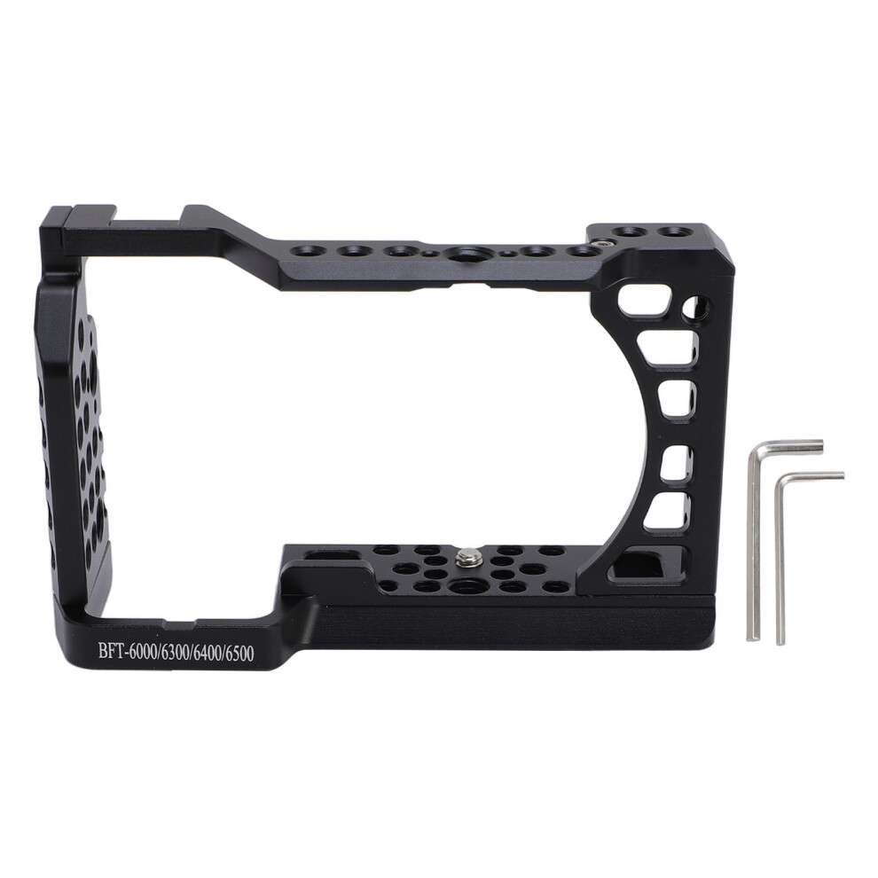 Camera Cage Rig Cold Shoe Mount 1/4In 3/8In Screw Hole For A6500 643505166002