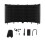5-Panel Foldable Mic Isolation Screen with Stand for Studio Recording 1