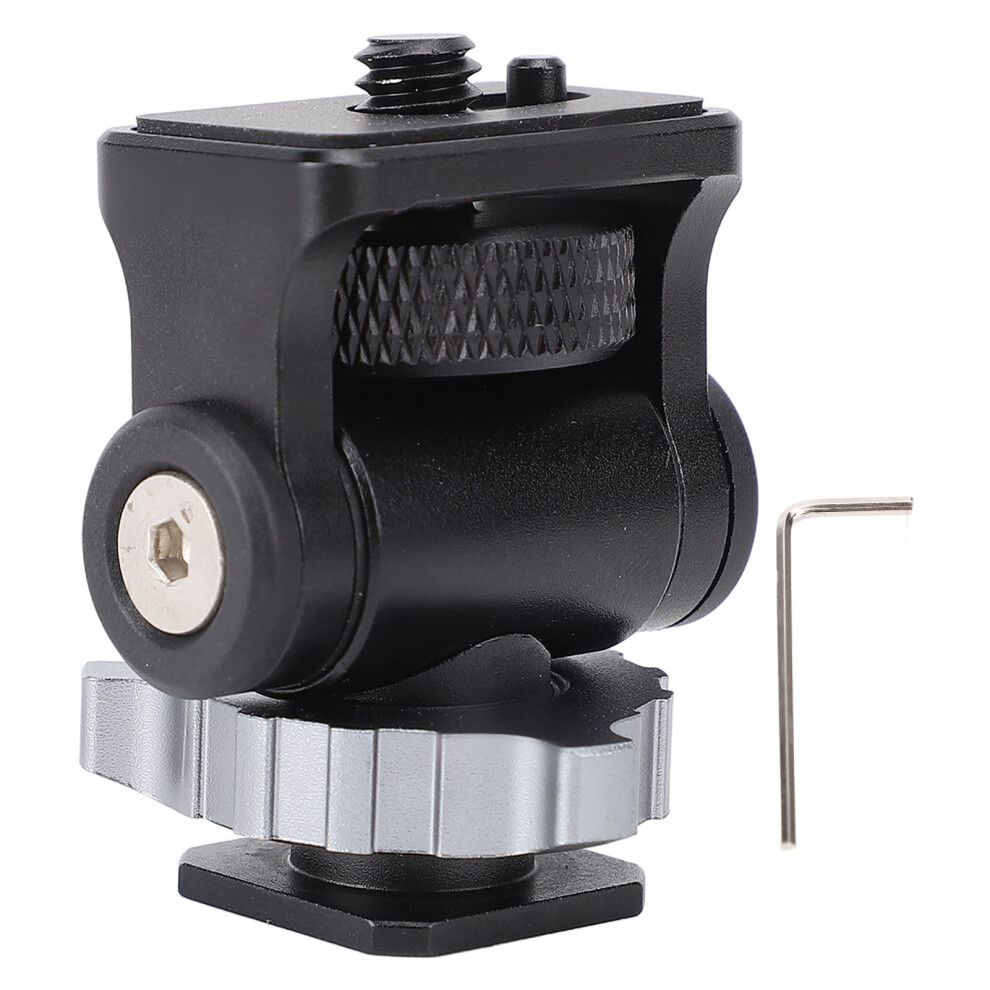 Adjustable Camera Mount 360 Swivel 180 Tilt Cold Shoe 643505173741