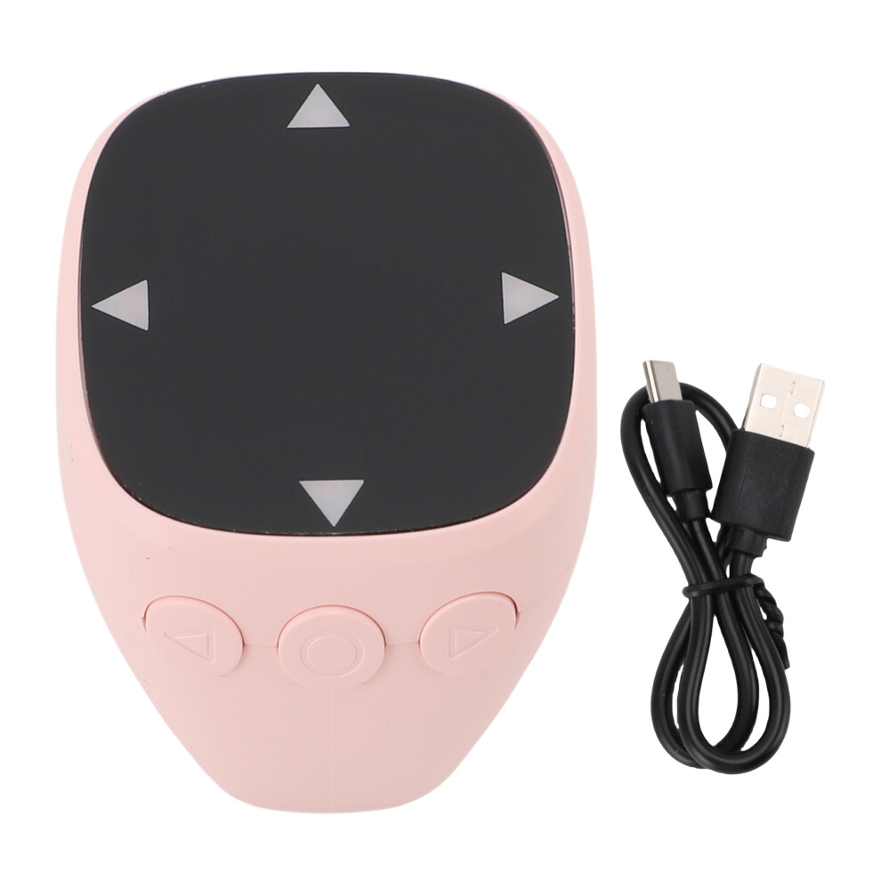 (Pink) Fingertip Bluetooth Remote 32.8Ft Scrolling Ring For Phone Tablet Pink 643505174700