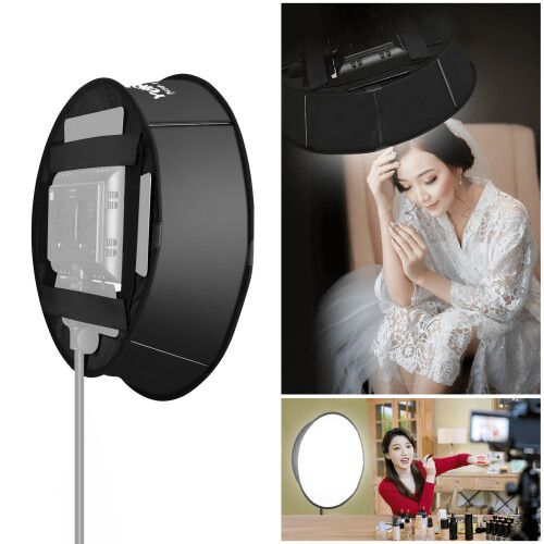 YONGNUO 56cm Round Softbox Diffuser for YN600L YN900 2