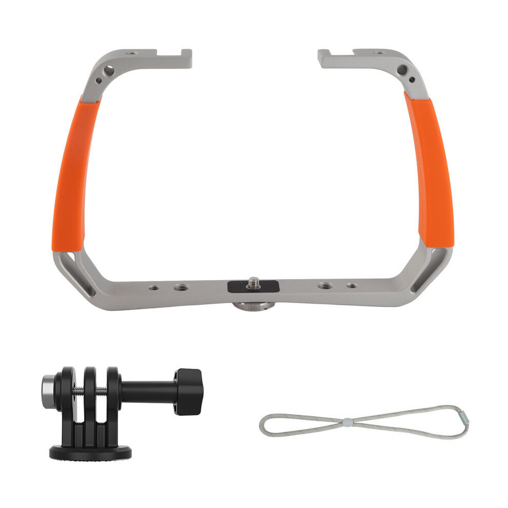 Underwater Diving Rig With Aluminum Alloy Mount Adapter Handheld Grip 643505132885