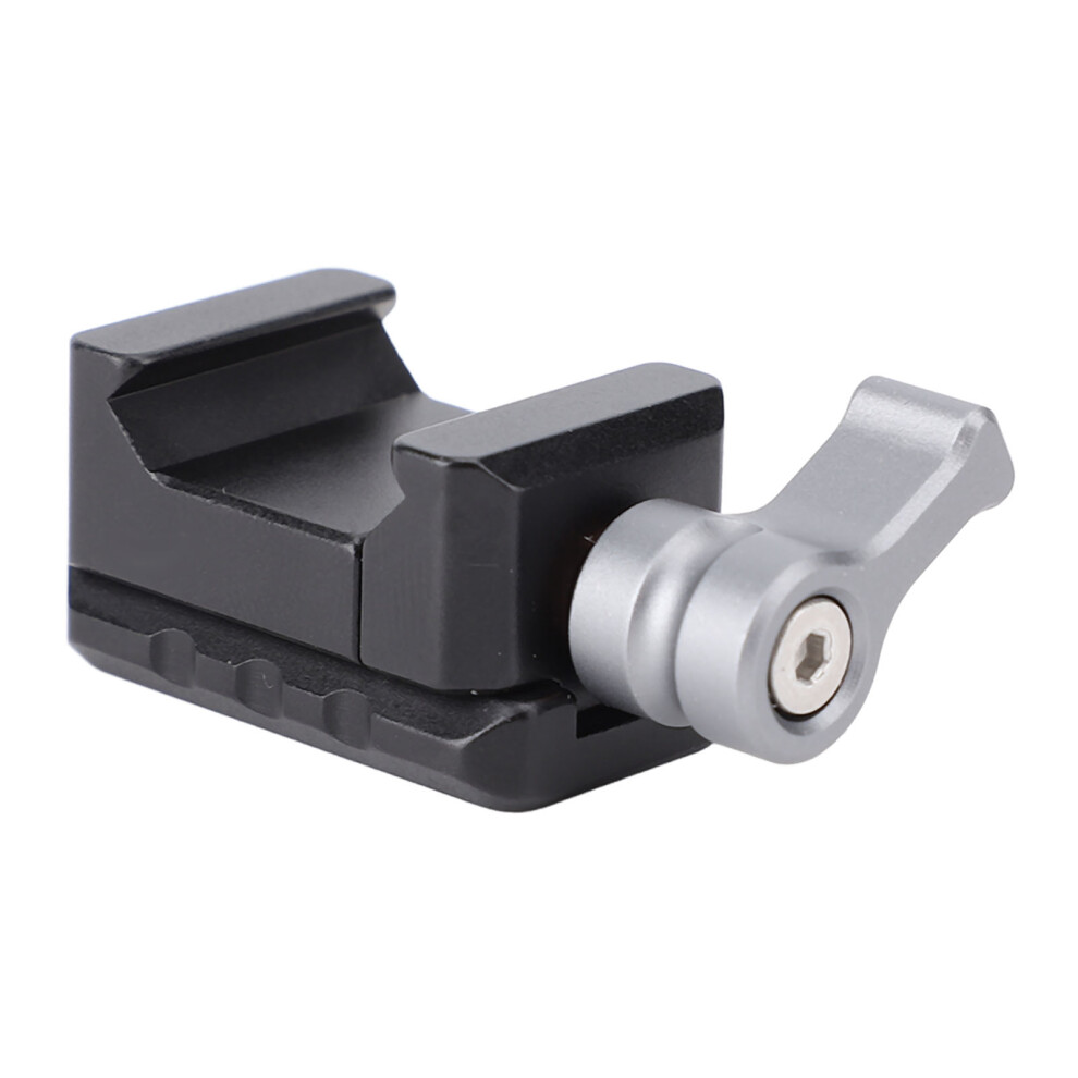 Quick Release Rail Clamp Aluminum Camera Cage 1/4 3/8 Screw Led 643505176384