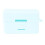 Blue Silicone Mic Charging Case Anti Drop Shockproof 1